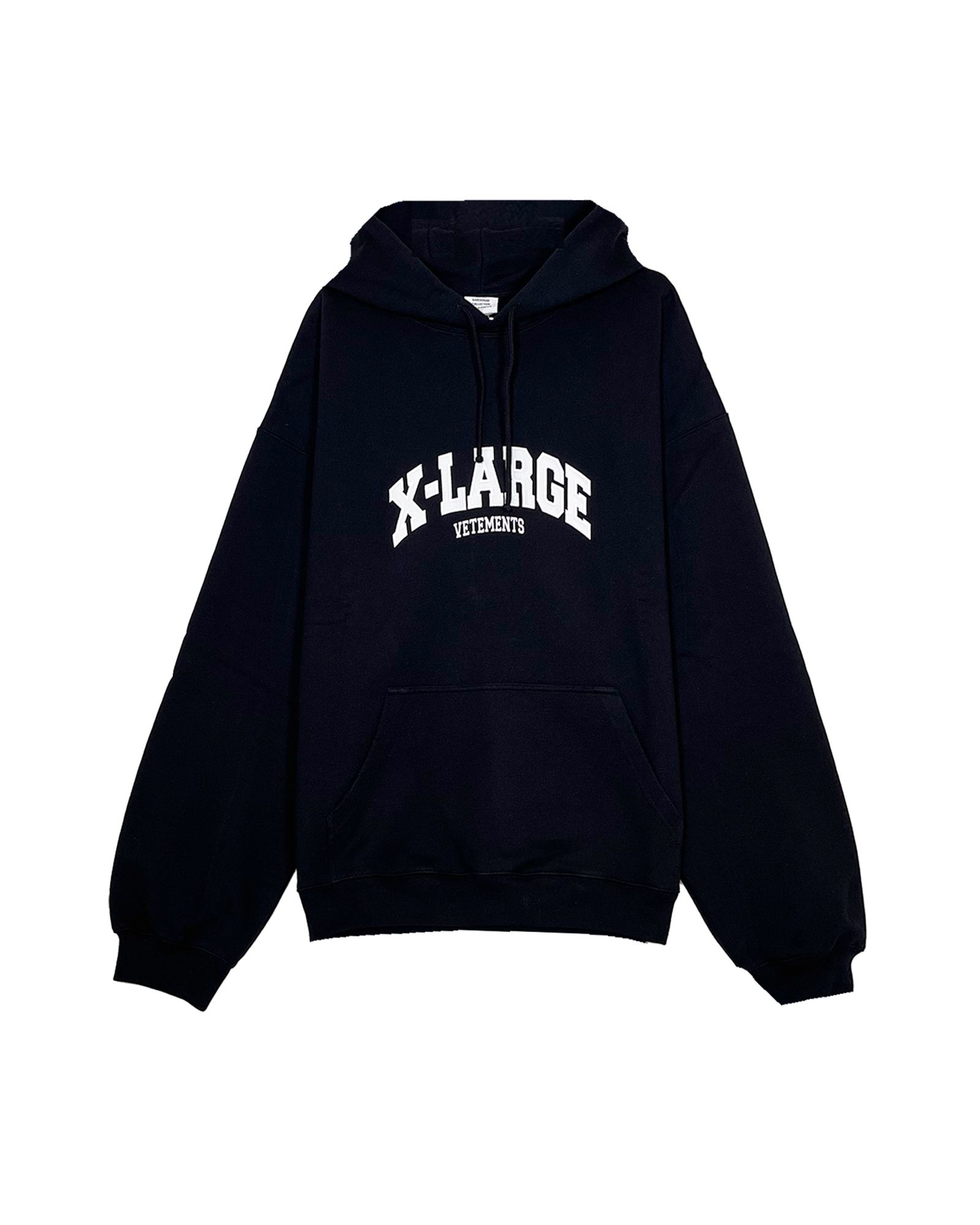 VETEMENTS / ヴェトモン：X-LARGE LOGO HOODIE：UE63HD660B[RIP]-