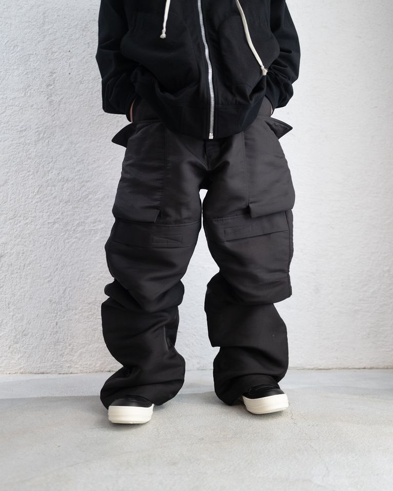 RICK OWENS - STEFAN CARGO/RR01D3321SN/カーゴパンツ/BLACK | Detail