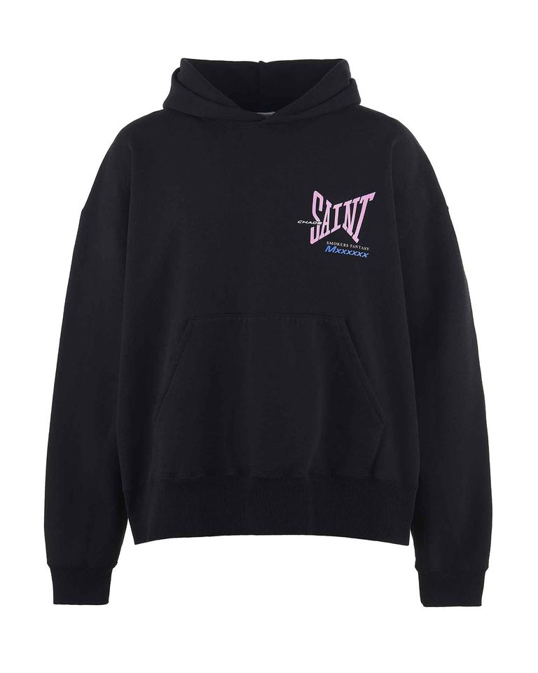 SAINT Mxxxxxx - HOODIE/RIBON SAINT/BLACK | Detail 