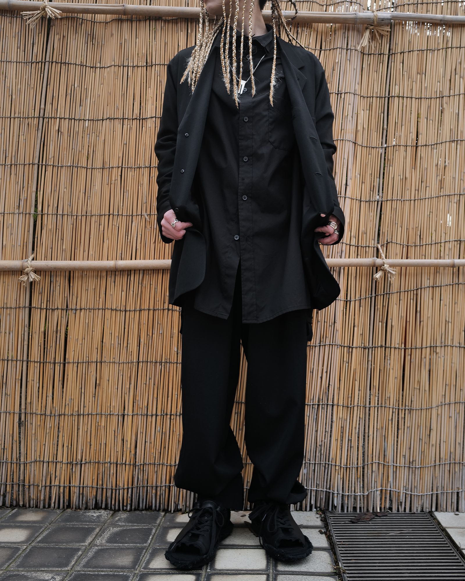 Yohji Yamamoto - ヨウジヤマモト/HS-J46-100-2-02/テーラード 