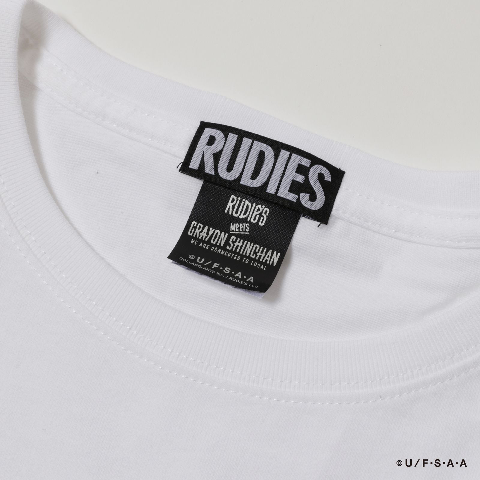 RUDIE'SxCRAYON SHINCHAN MOSH BIGSILHOUETTE PKTTEE