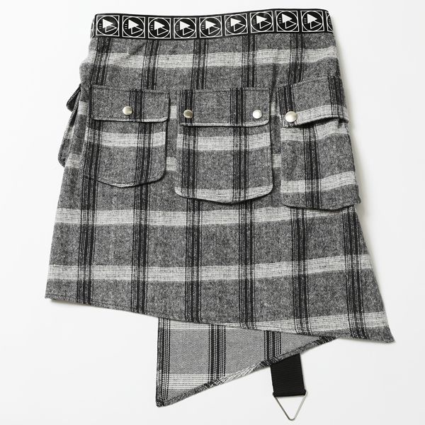 HARRIET -6pockets Wrap Skirt-