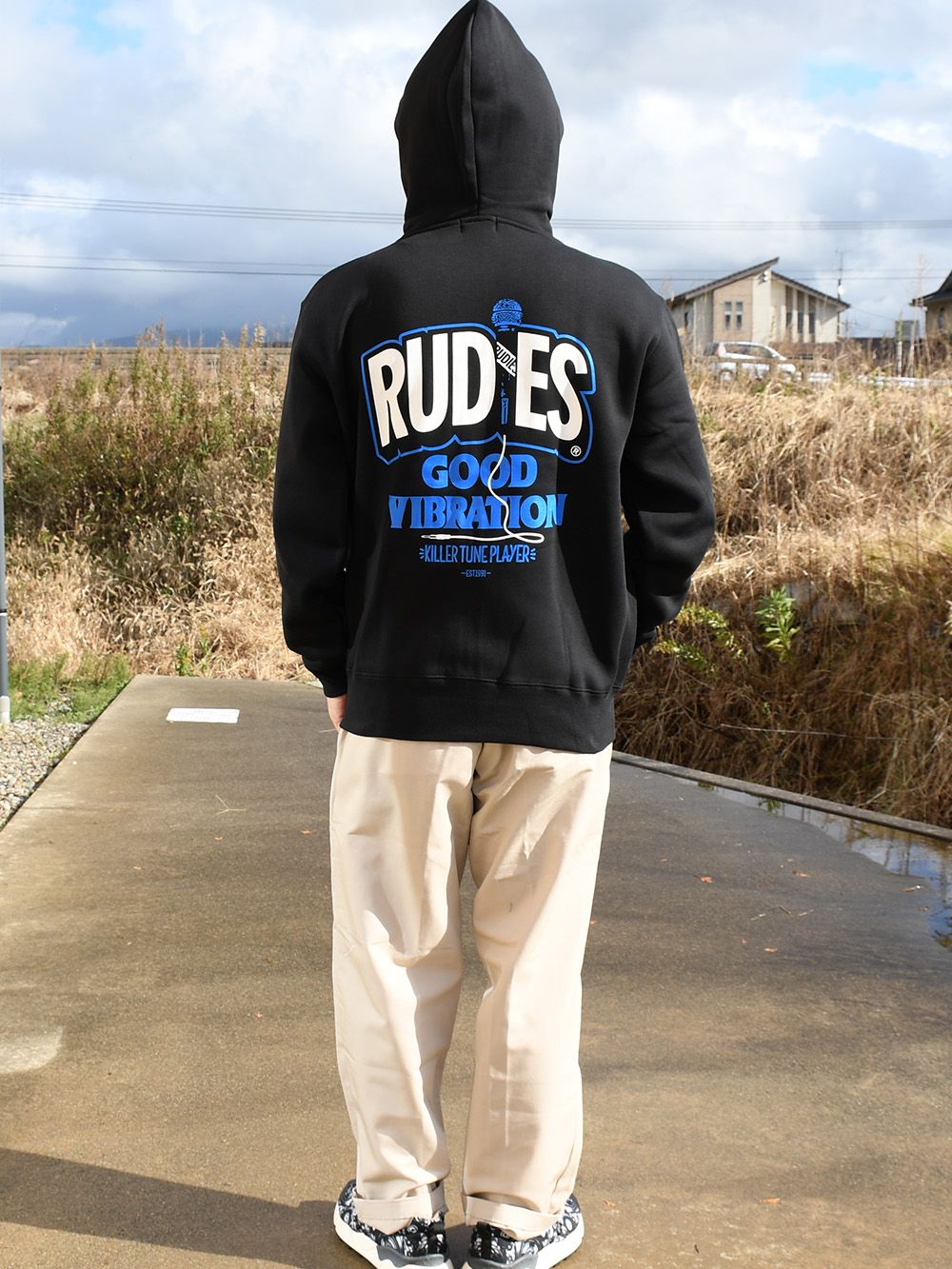 MICROPHONE ZIPHOOD-SWEAT