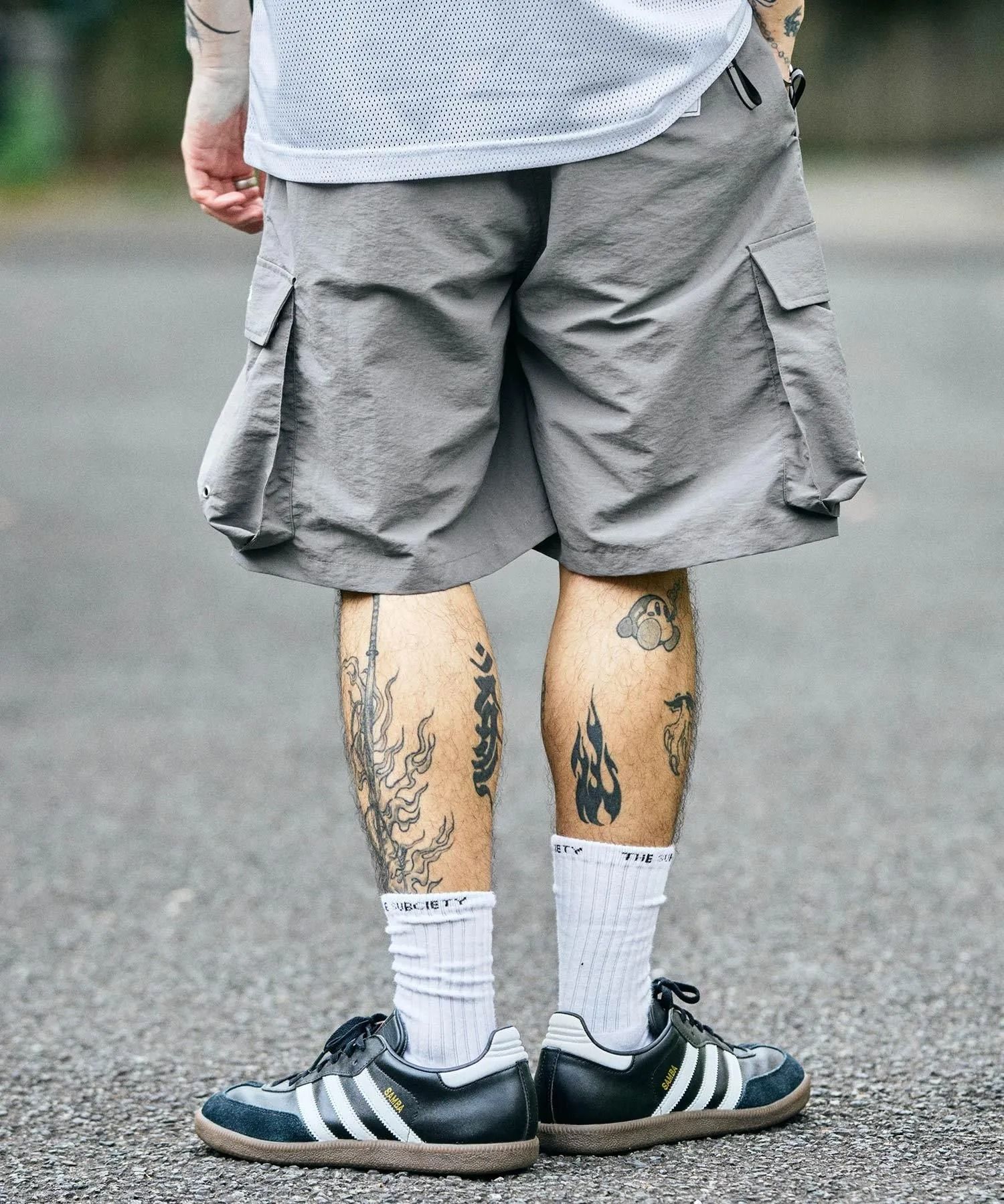 Nylon tech shorts
