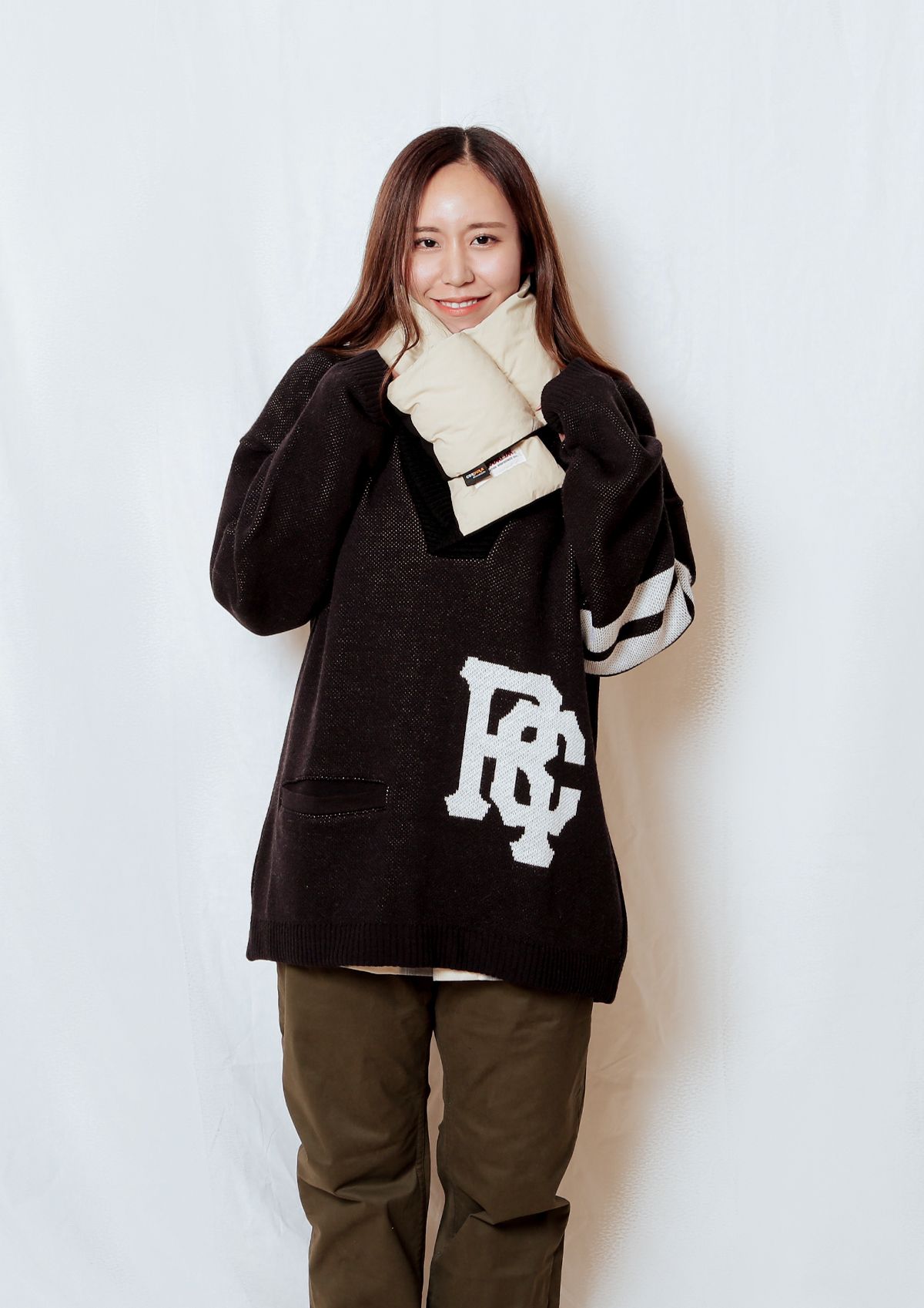 SHAWL COLLAR-KNIT
