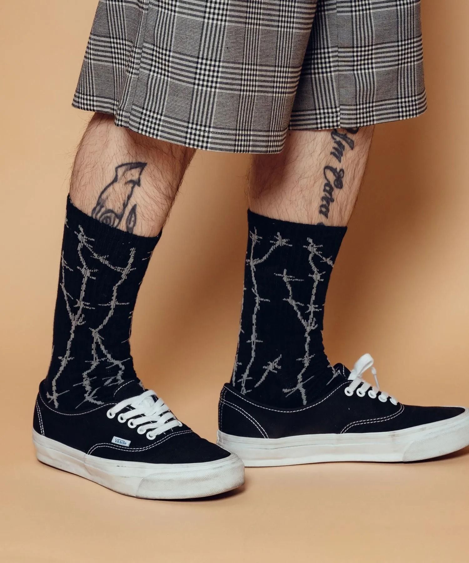 Barbed wire socks