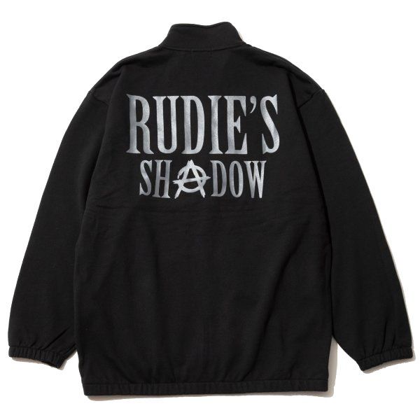 ANARCHISM -STAND COLLAR ZIP SWEAT