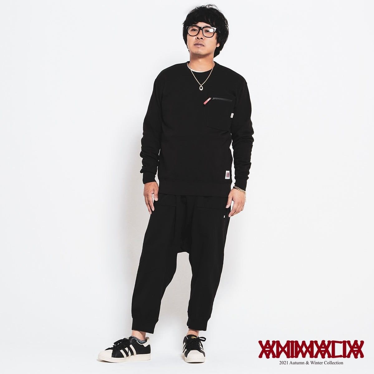 APACHE-Stretch Cotton Sarrouel Pants