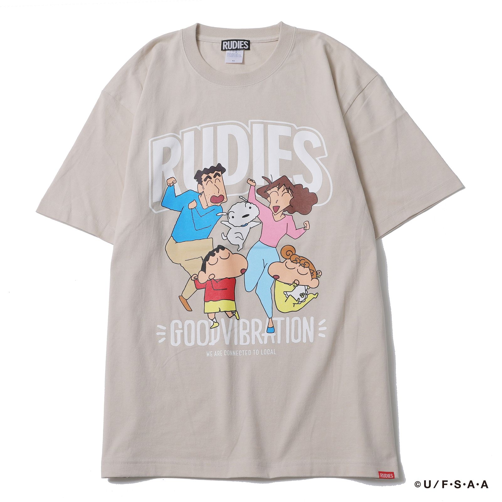 RUDIE'S x CRAYON SHINCHAN FAMILY-T
