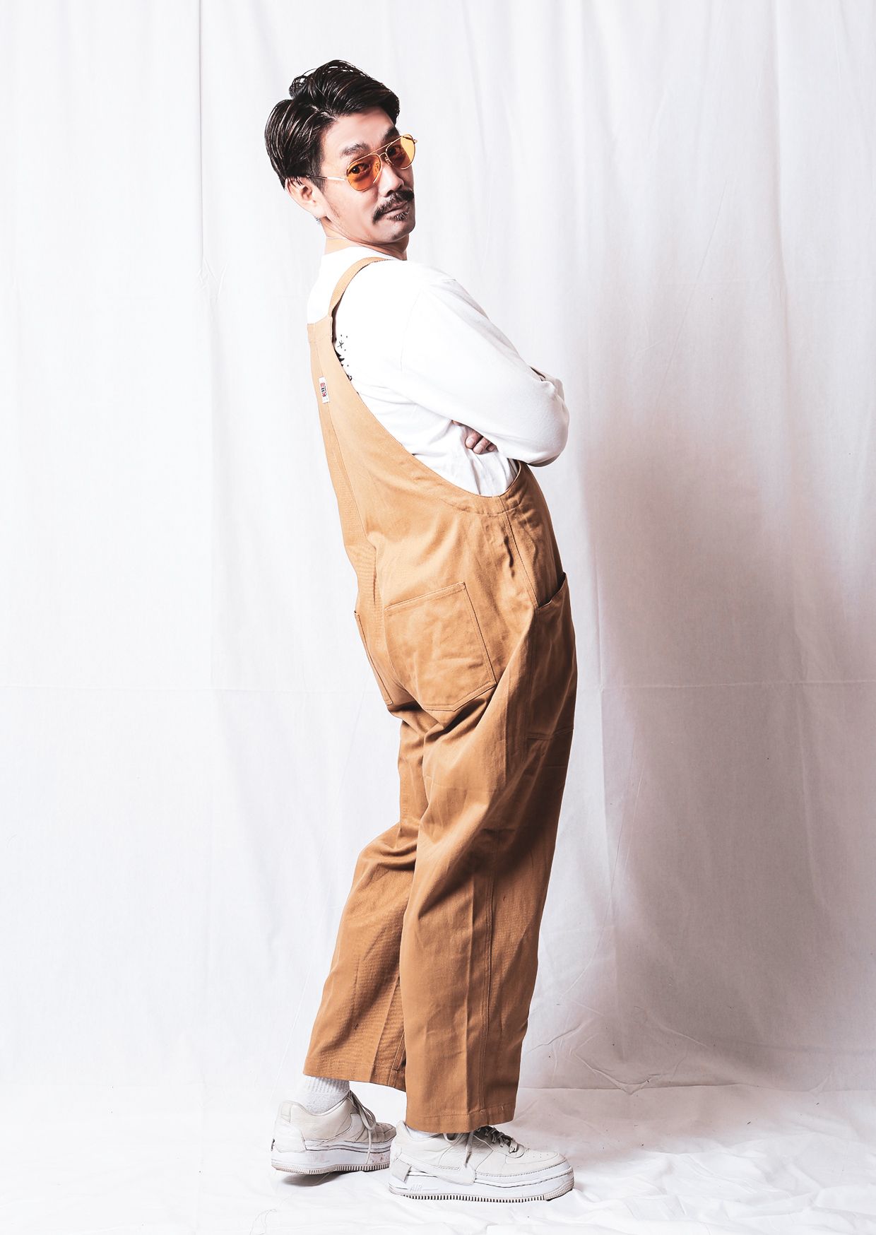 OVERALLS - Leather Patch