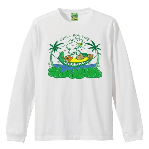 nap in the green air LS tee