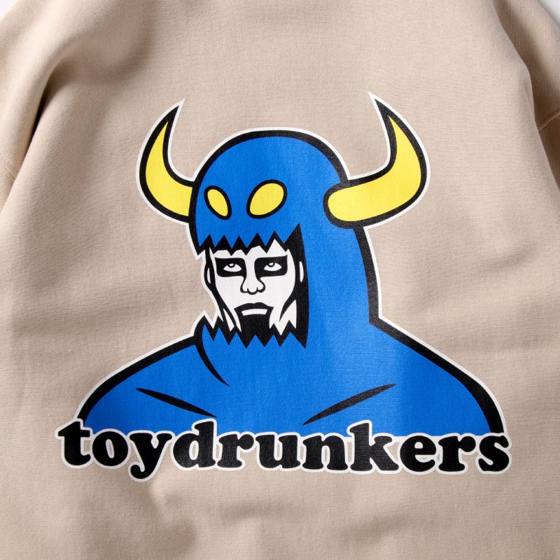 新品タグ付未使用）PUNK DRUNKERS ×ToyMachineトレーナー メンズ