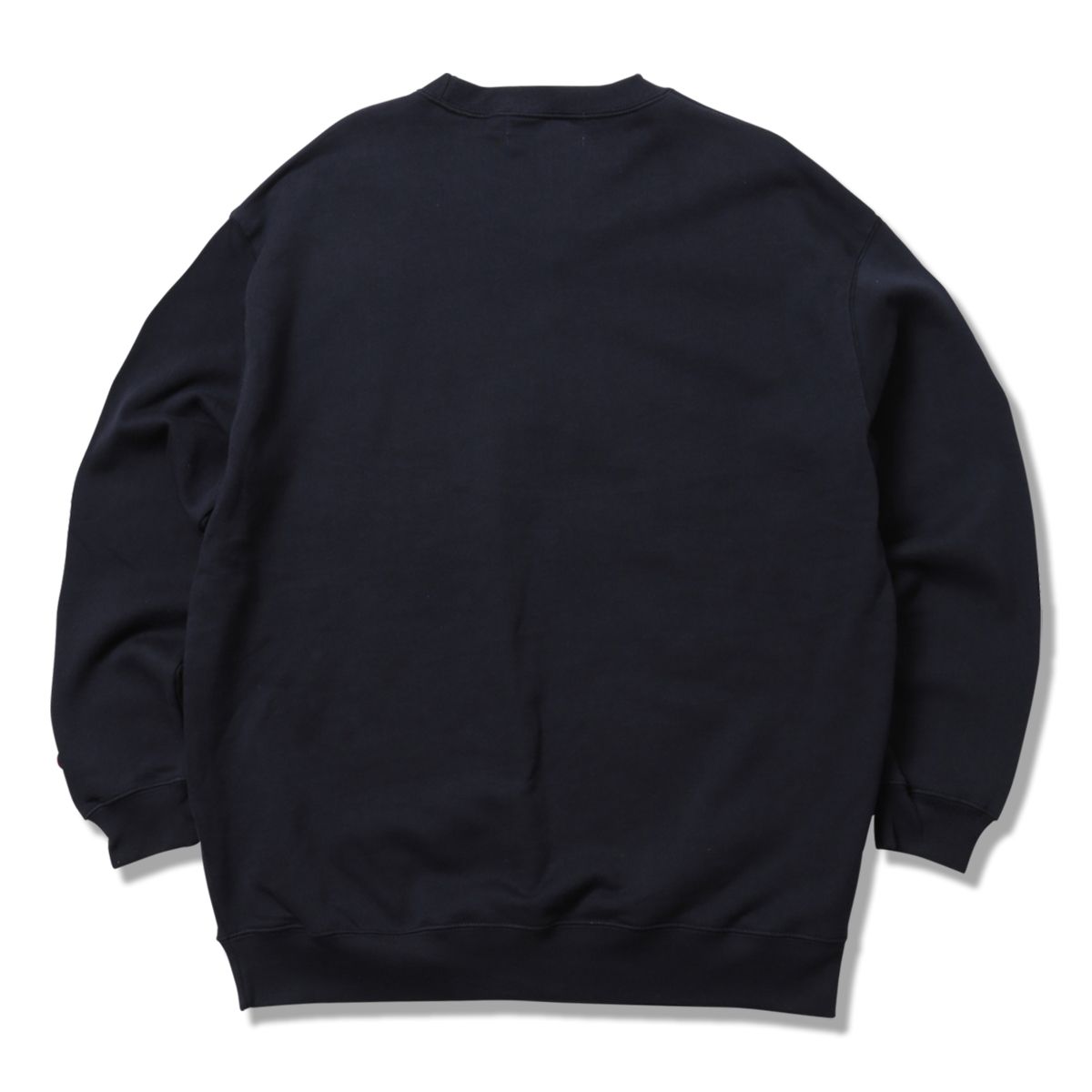 HALF-ZIP CREW NECK SWEAT - LOGO