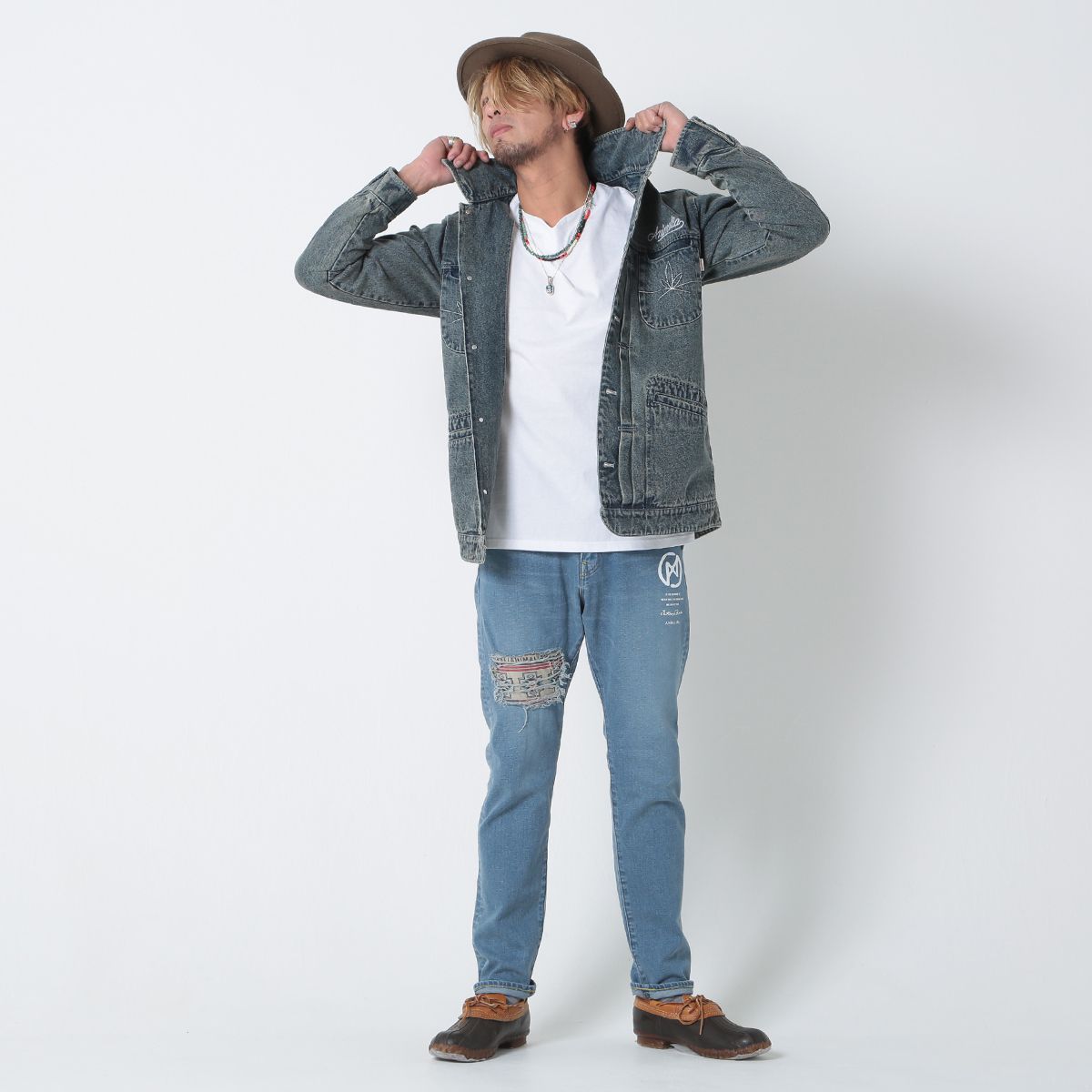 BRONCO JEAN JACKET-Fade