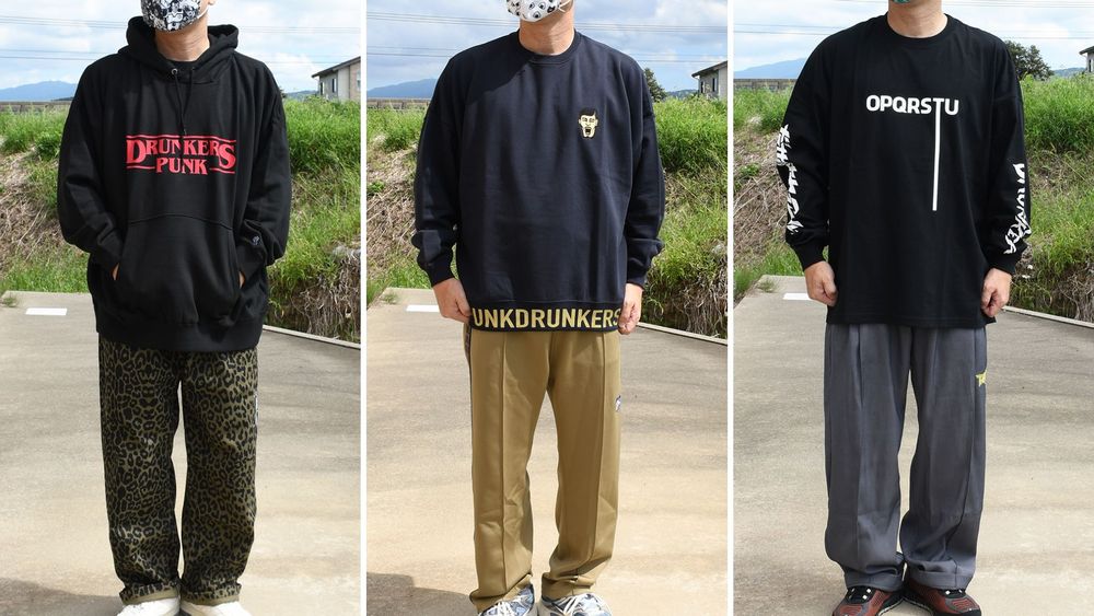 《PUNK DRUNKERS》新作スタイリング！