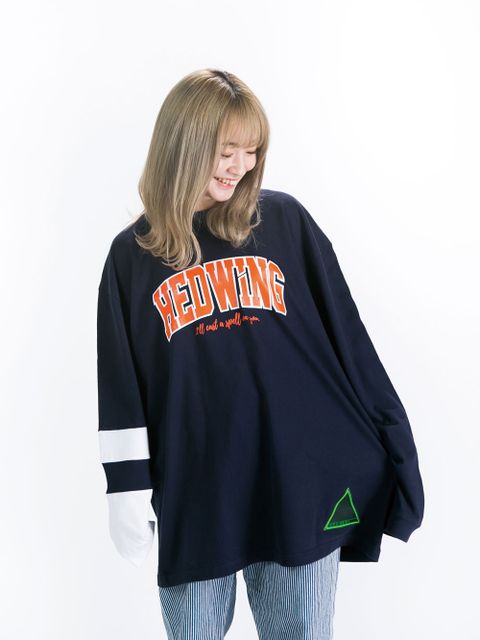 College logo C/C Longsleeve T-shirt