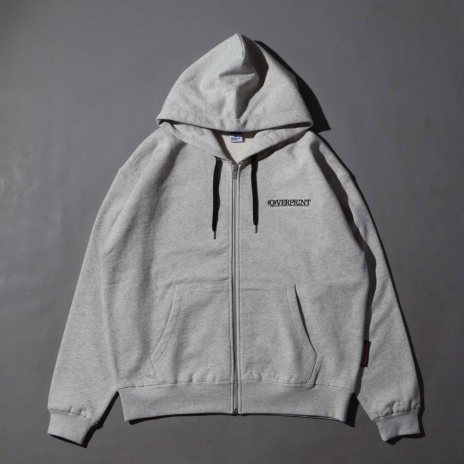 OVERPRINT Zip Hoodie