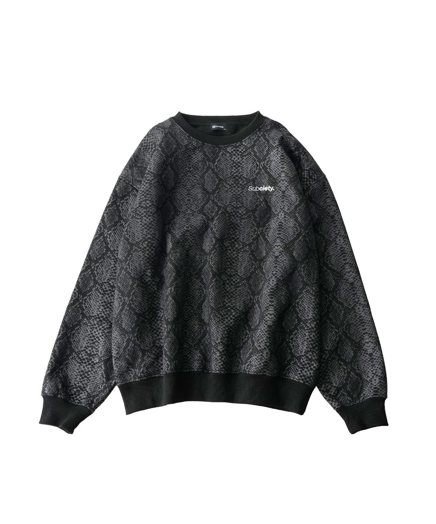Patterned sweatshirt