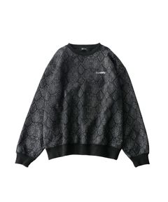 Patterned sweatshirt