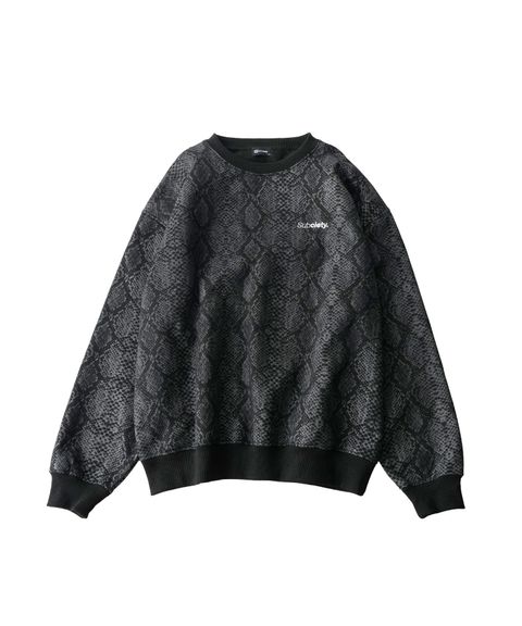 Patterned sweatshirt