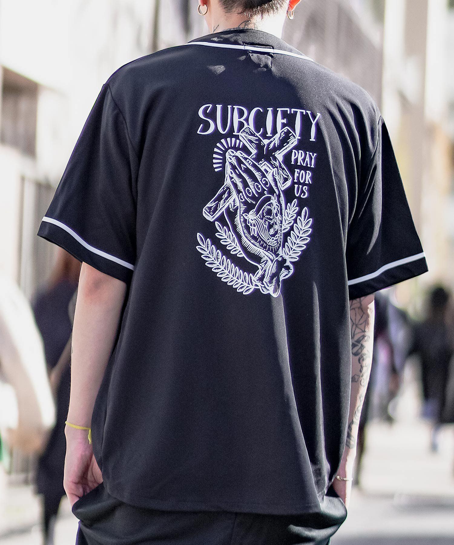 DRY BASEBALL SHIRT-PRAYING HANDS-