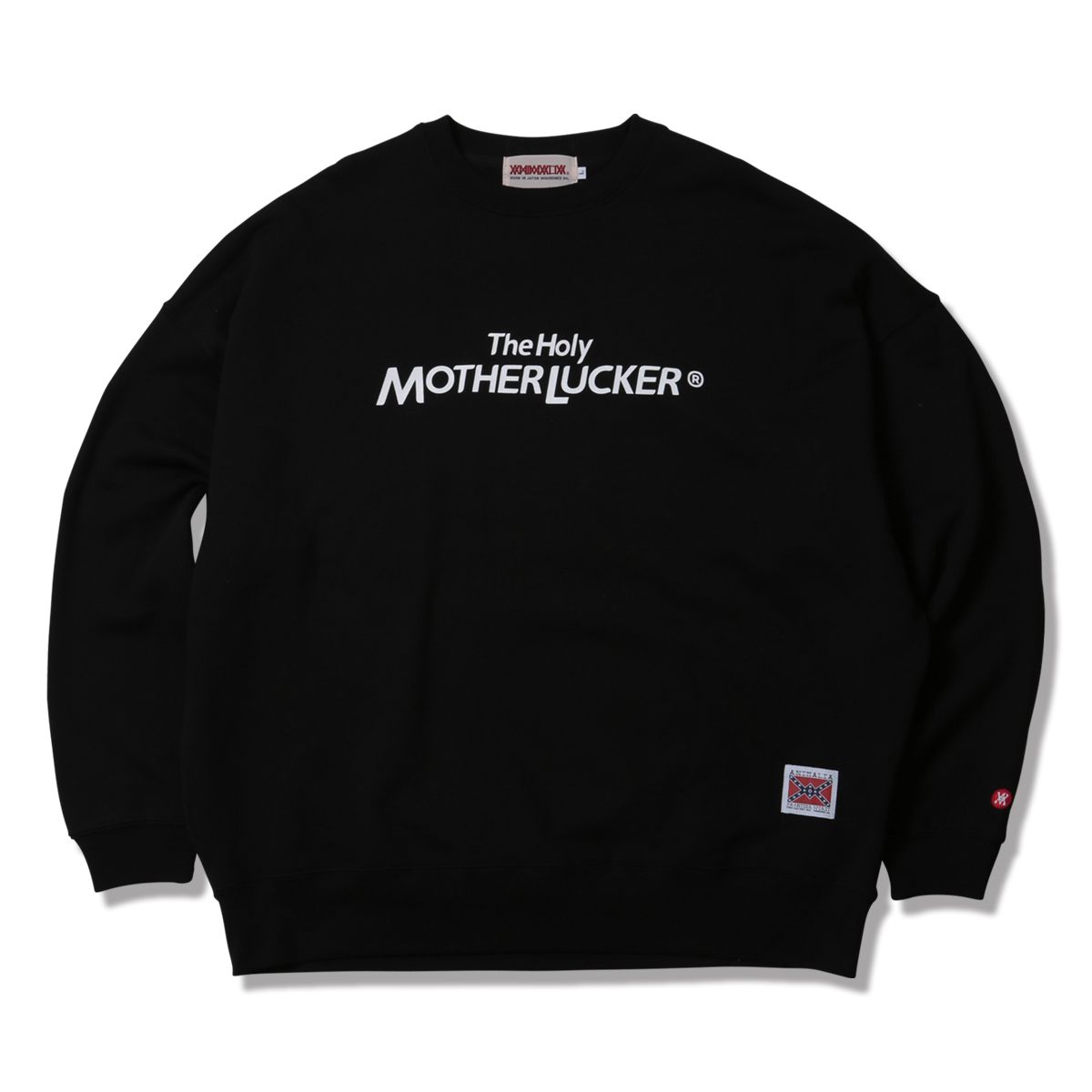 BIG SILHOUETTE CREW NECK SWEAT - HOLY MOTHER LUCKER