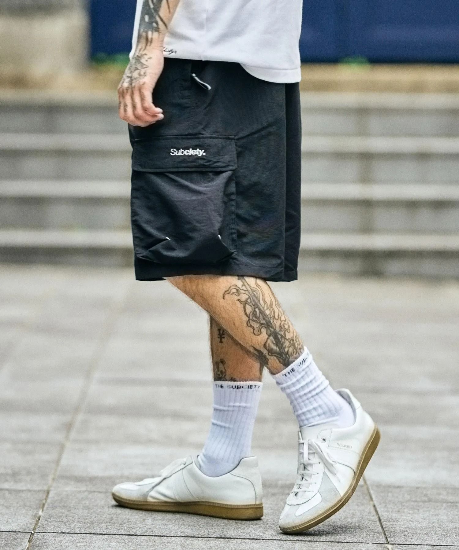 Nylon tech shorts