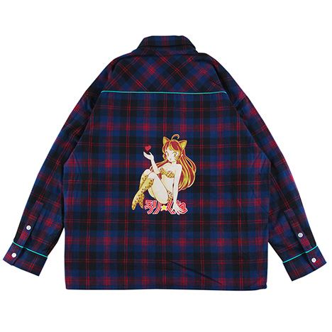 CHECK NEL-SHIRT