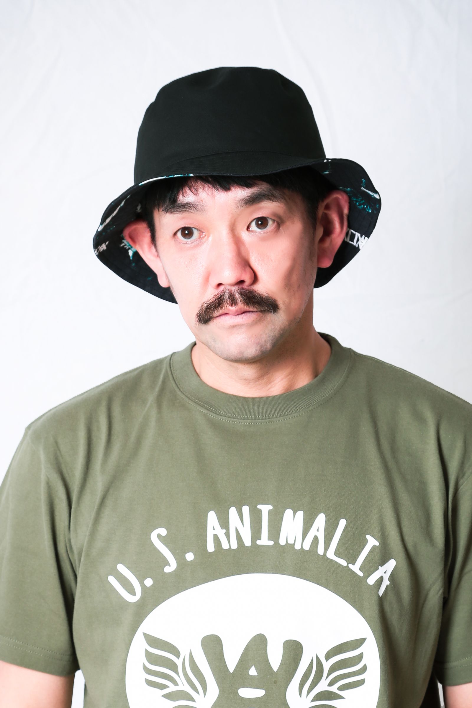 SWAGGER BACKET HAT- SKUNK / ROSE -
