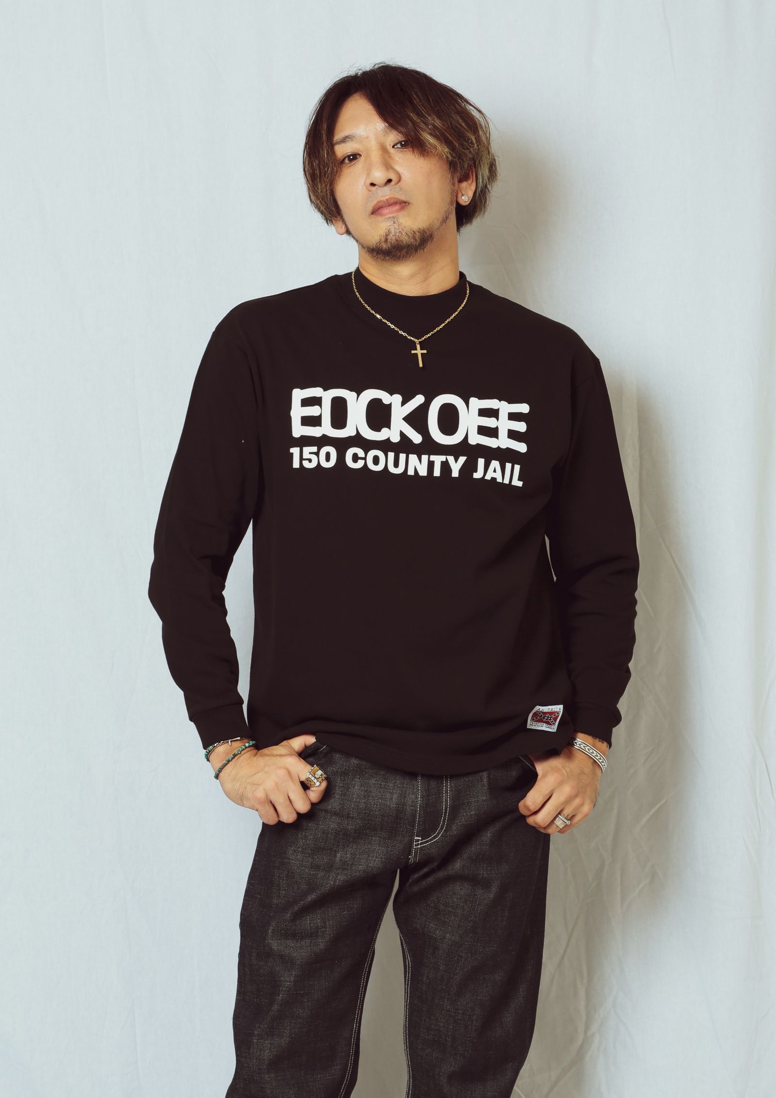 MOCK NECK HEAVY L/S Tee - EOCKOEE -