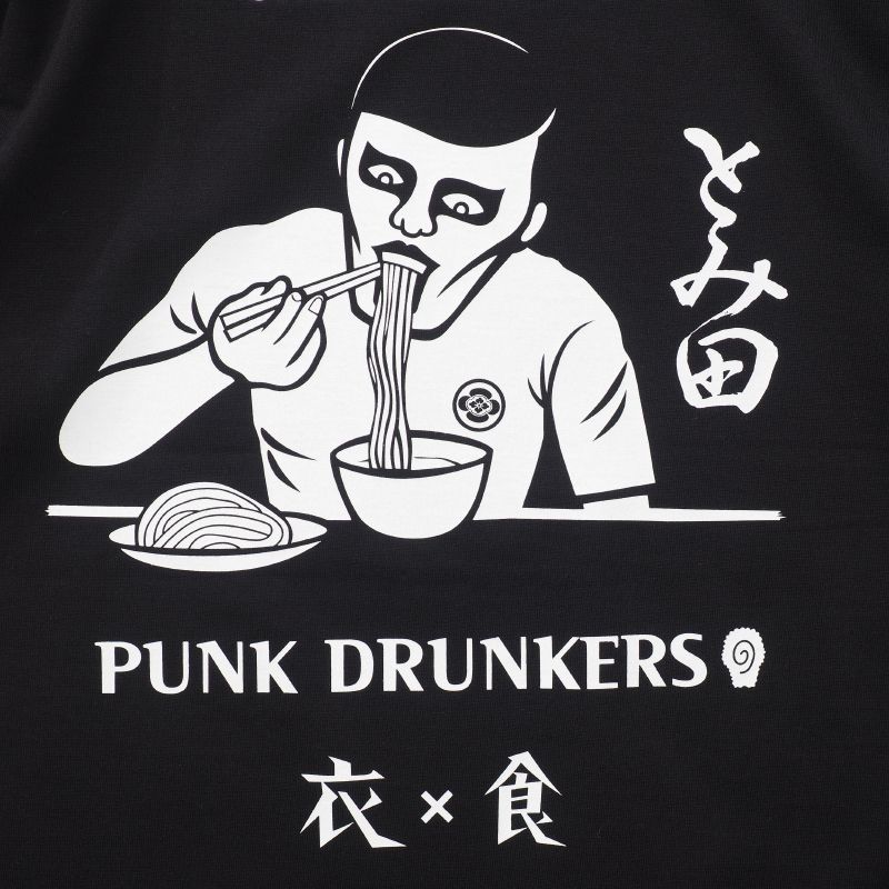 PUNK DRUNKERS - [PDS×中華蕎麦とみ田]衣食TEE | DOLL