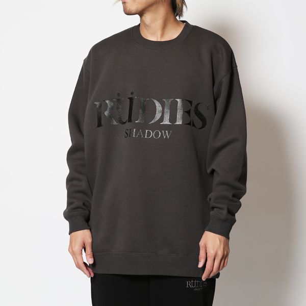 SHADOW LOGO CREW-SWEAT