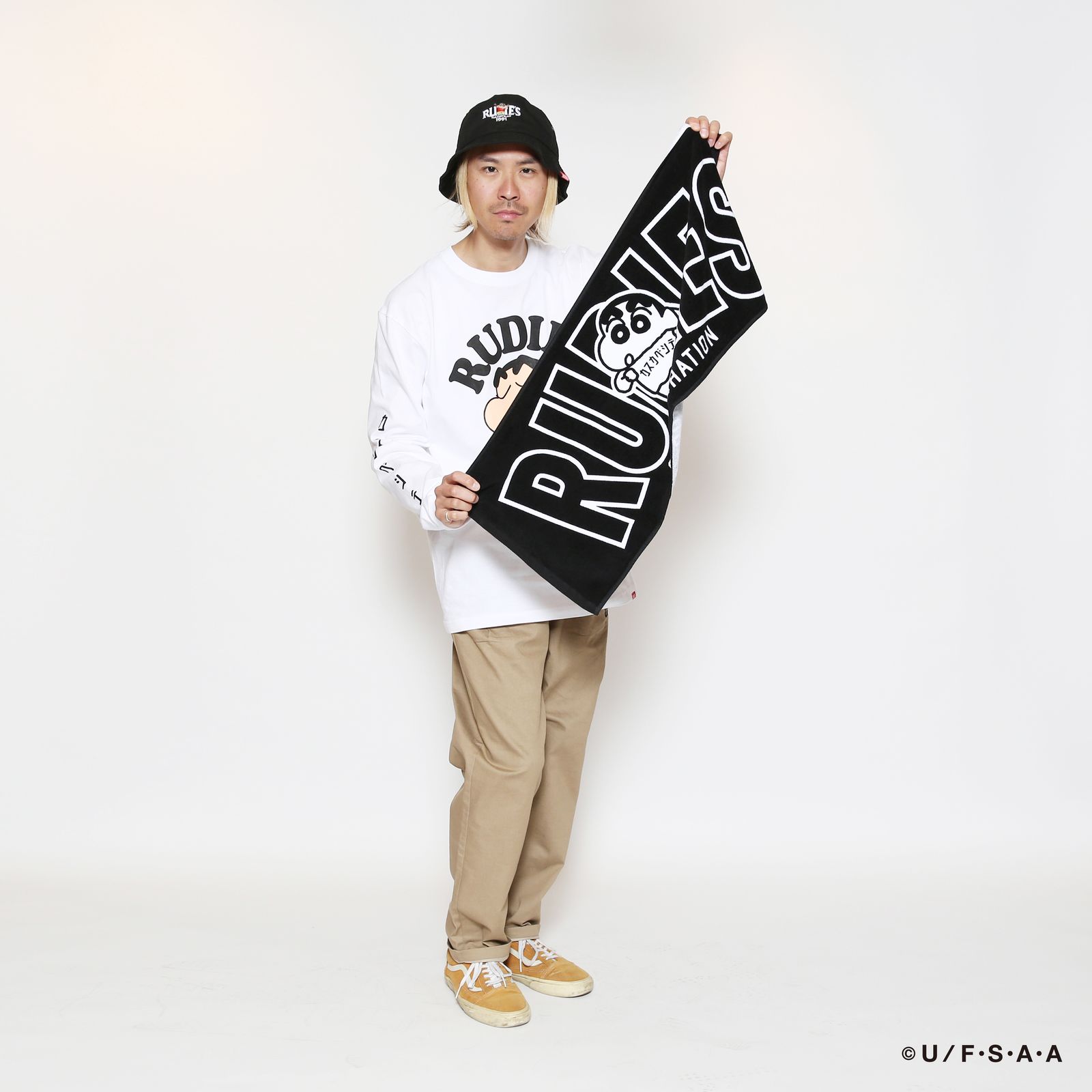 RUDIE'S×CRAYON SHINCHAN MOSH TOWEL