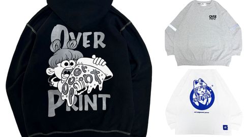 《over print》新作発売開始！