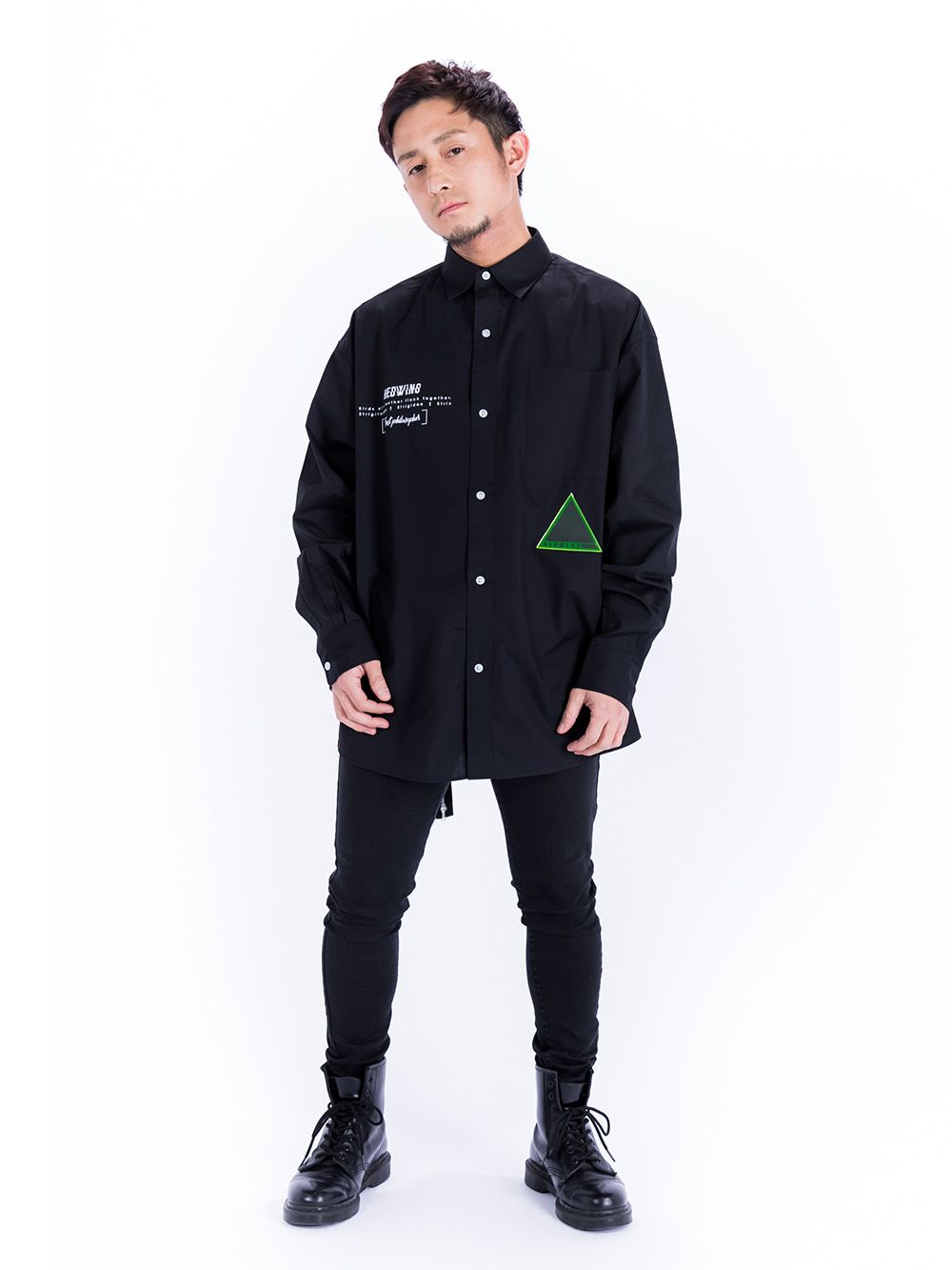 Big Silhouette Double Zip Shirt
