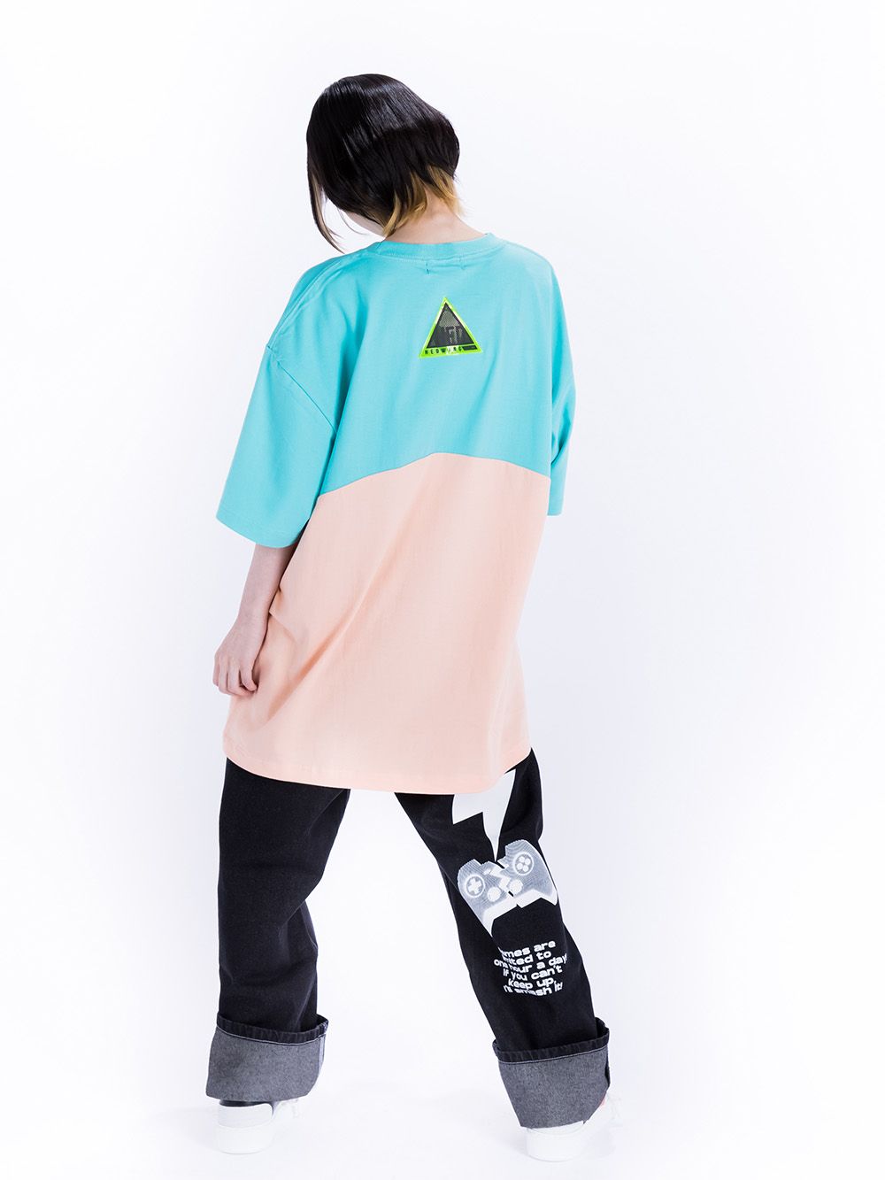 C/C Pansy Big Silhouette T-Shirt