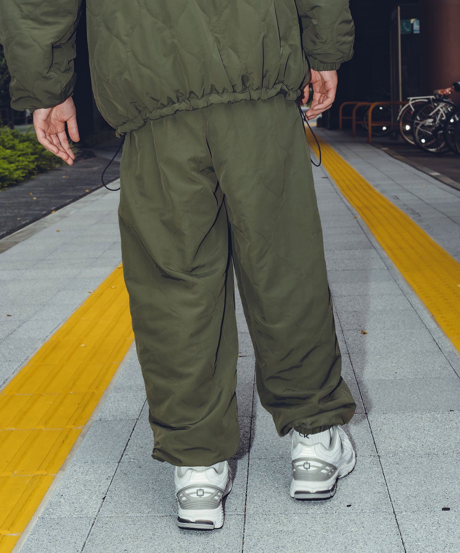 REVERSIBLE NYLON×FLEECE PANTS