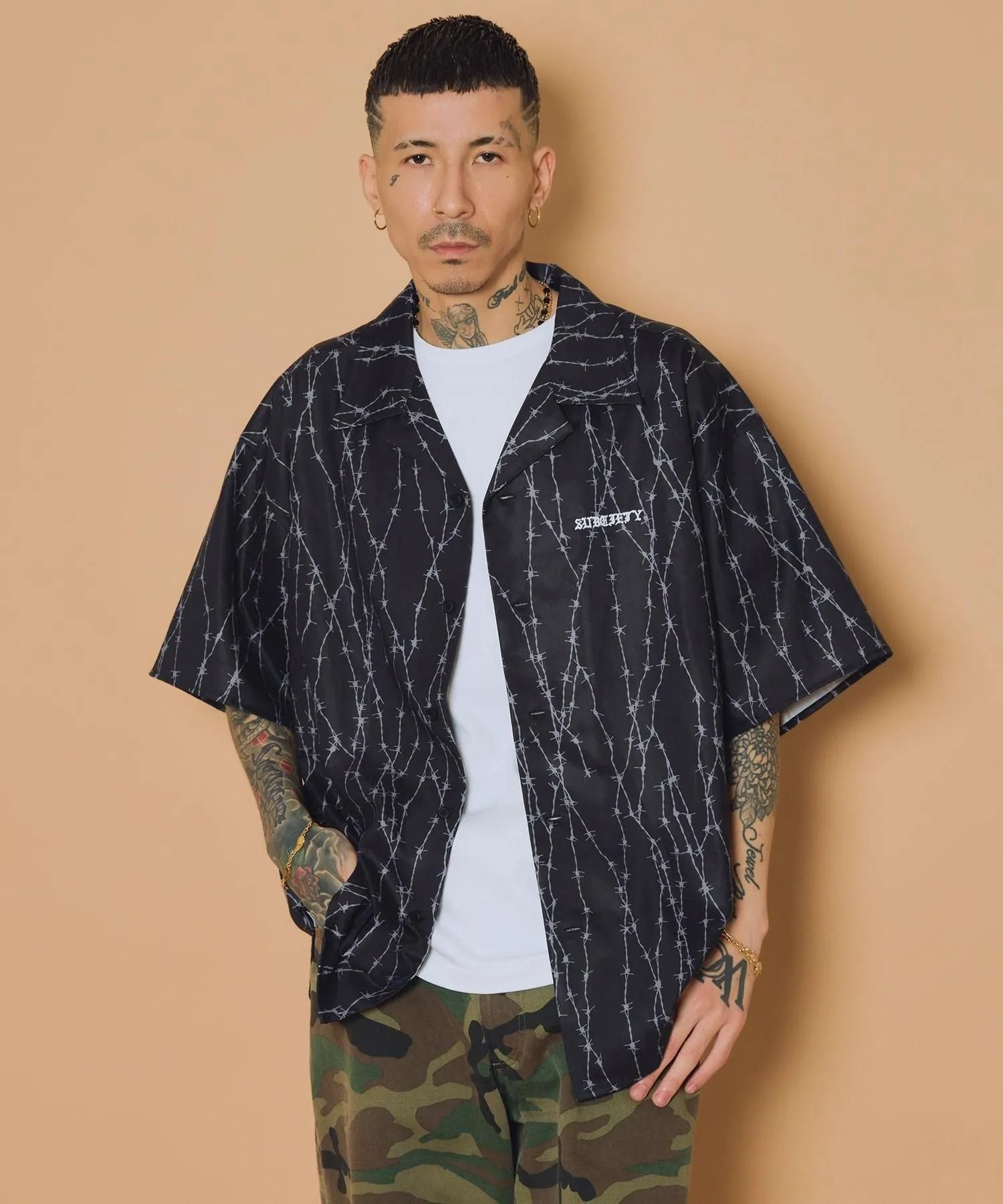Barbed wire shirt