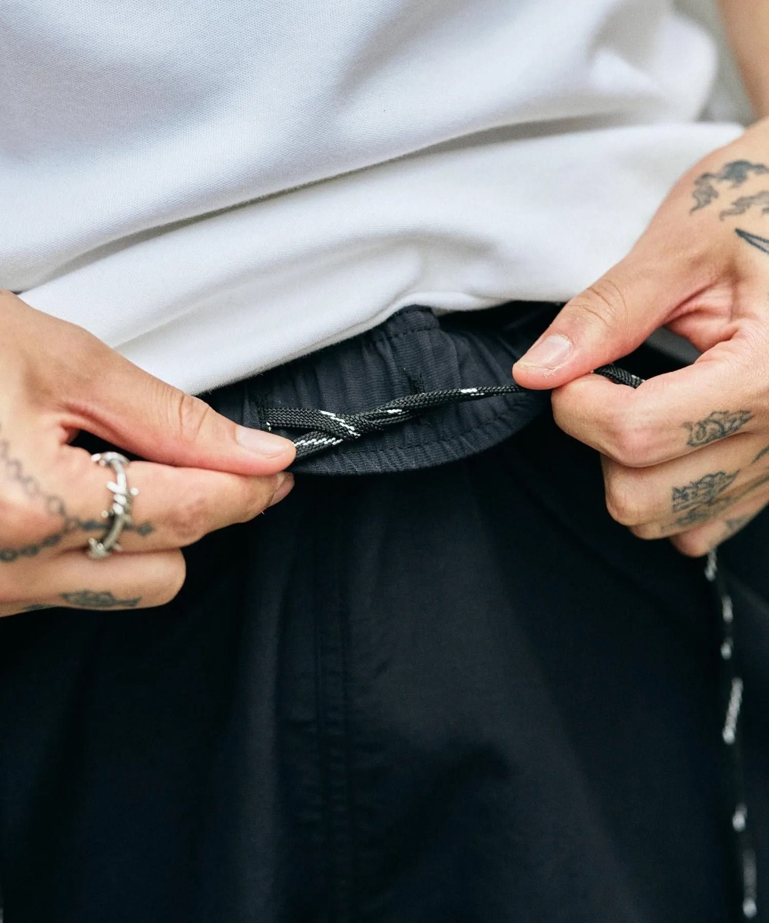 Nylon tech shorts
