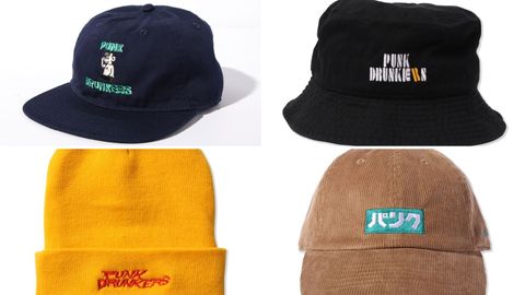 《PUNKDRUNKERS AW先行予約》ヘッドギヤ編