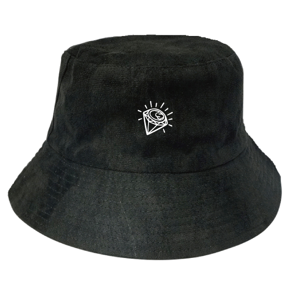 sd reversible fake suede bucket hats