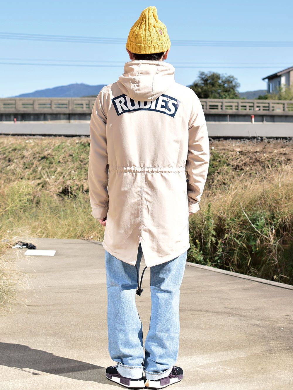 SLICK FISHTAIL-COAT