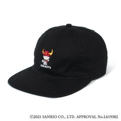 TOYMONSTER KITTY EMBROIDERY SIX-PANEL CAP