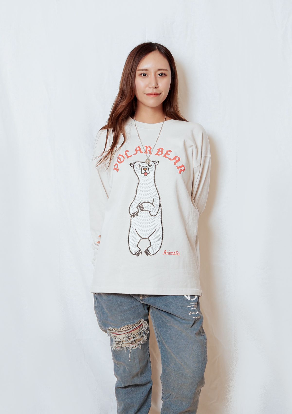 L/S Tee - Polar Bear