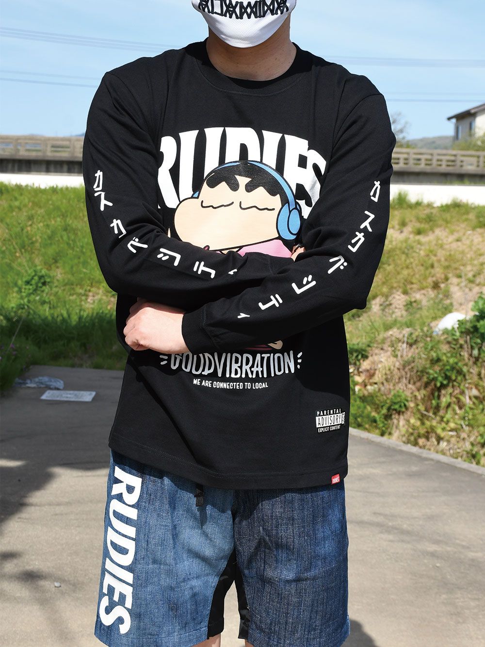 RUDIE'S x CRAYON SHINCHAN HEADPHONE LS-T