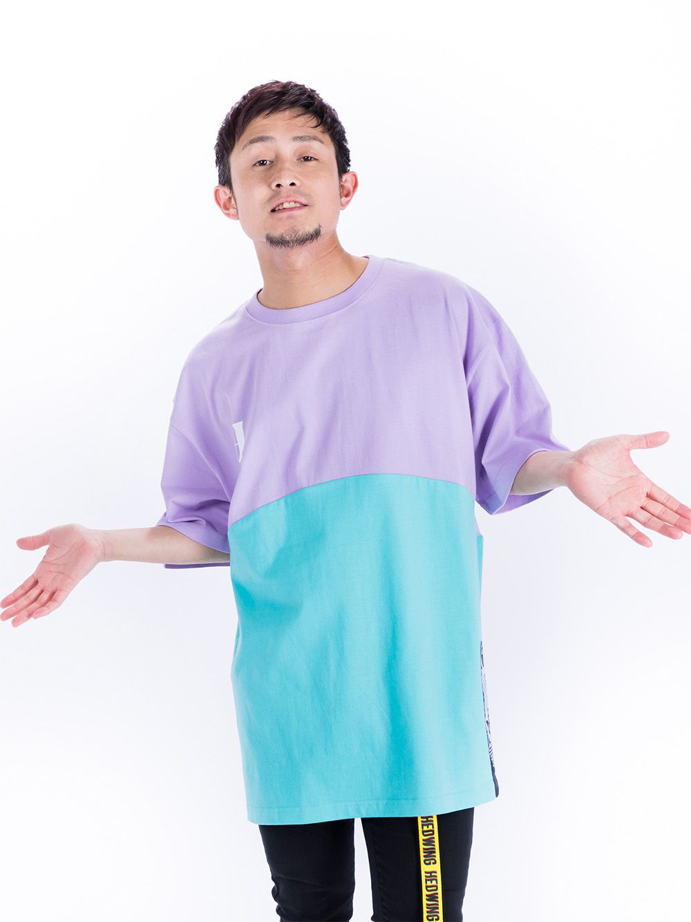 C/C Pansy Big Silhouette T-Shirt