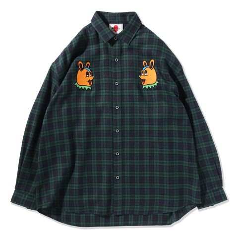 グレイトフルマッポネルチェックシャツ
