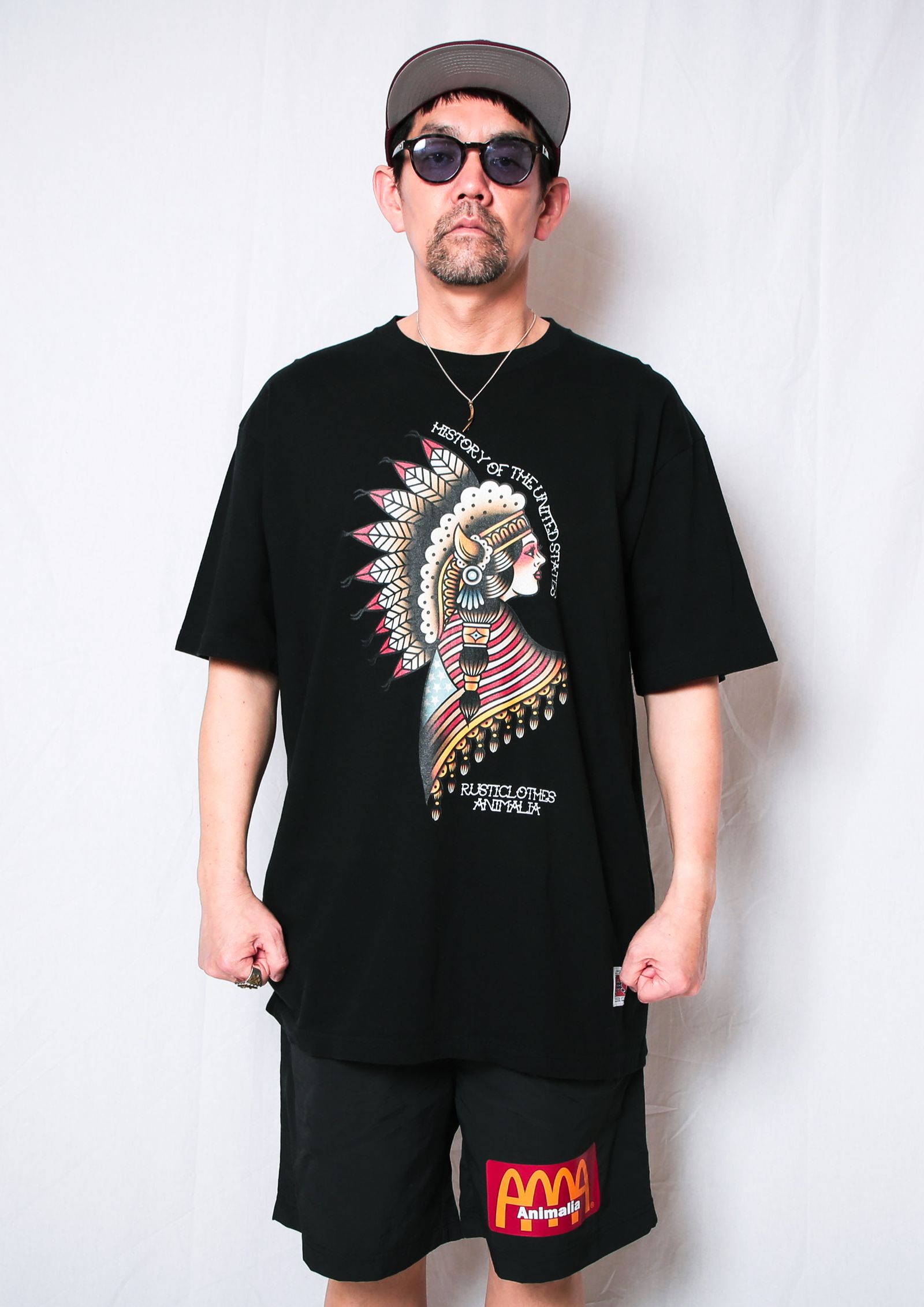 5.6oz S/S Tee - HISTORY OF USA
