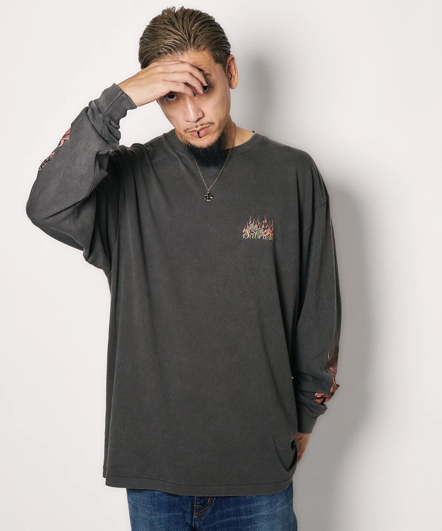 Hell fire L/S tee