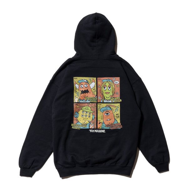 TM PAINT COLLAB TOYMACHINE FAMILY Sweat-Parka